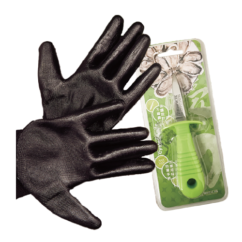 寶達加厚蠔刀 連手套