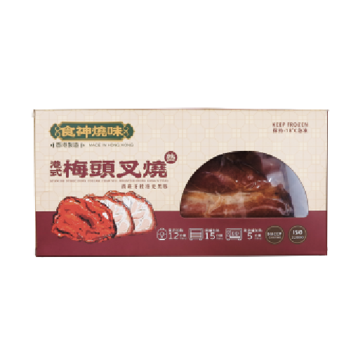 食神燒味 - 西班牙杜洛克黑豚梅頭叉燒 (熟) 300g