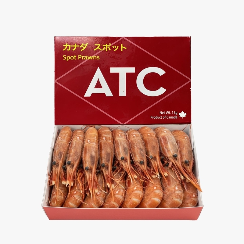 **ATC- 加拿大牡丹蝦刺身 L (26-30隻) 1kg(急凍)