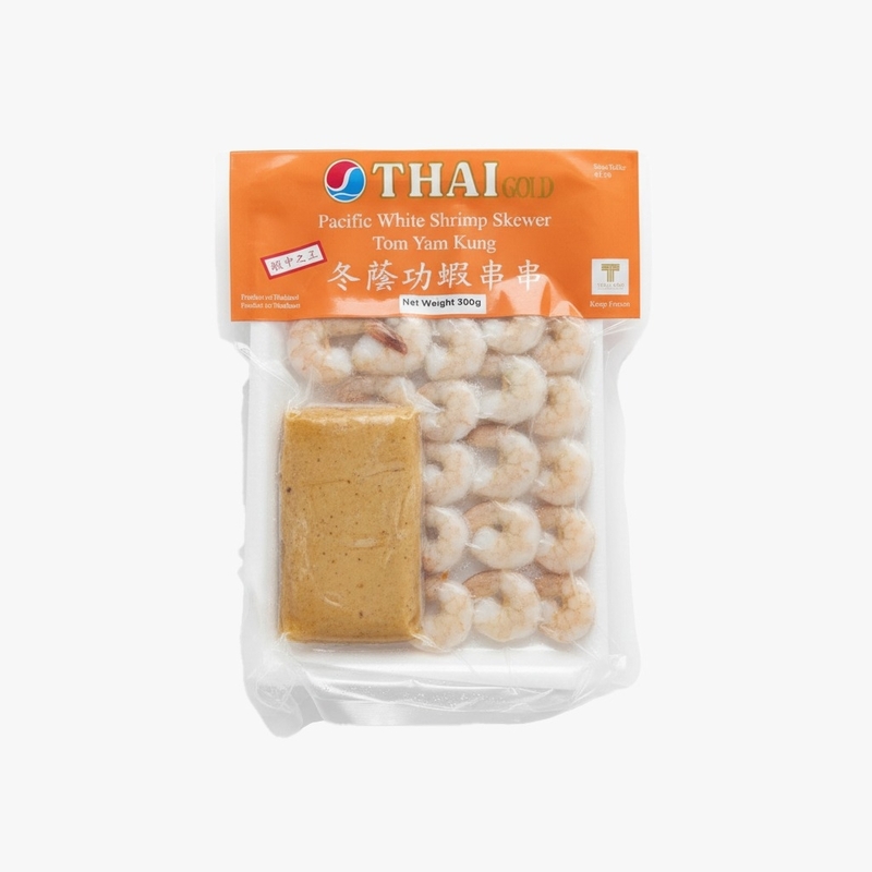Thai Gold Tom Yum Shrimps Skewers 300g(FROZEN)