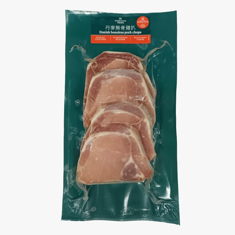 丹麥皇冠 - 丹麥無骨豬扒 400g (無添加激素) (急凍) (門市限定)