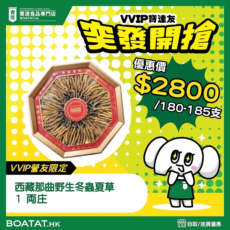 西藏那曲野生冬蟲夏草 1両庄 180-185支