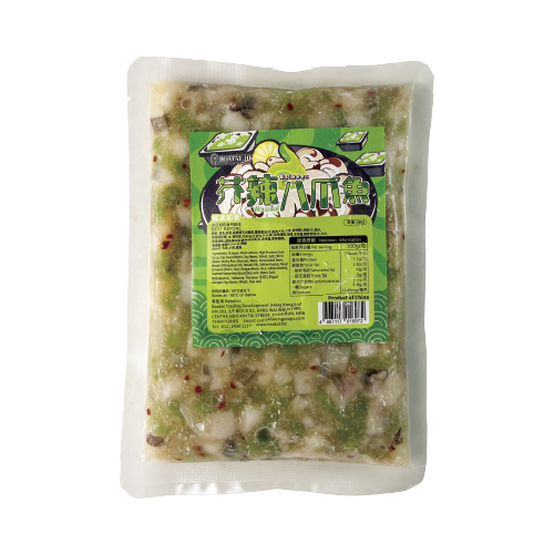 寶達牌 - 日式芥辣八爪魚 400g（解凍即食）