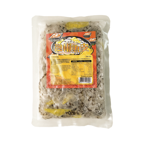 寶達牌 - 涼拌泡椒魚皮 400g（解凍即食）