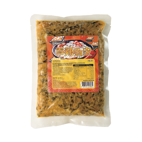 寶達牌 - 涼拌香辣魚皮 400g（解凍即食）