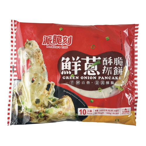 派脆刻 - 台灣鮮蔥酥脆抓餅 (10個入)