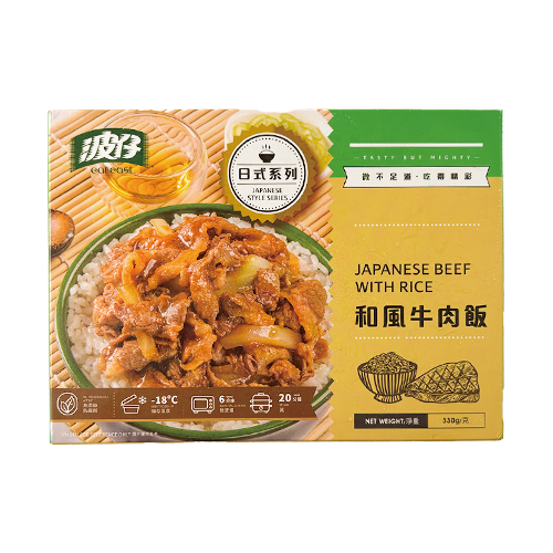 波仔 - 和風牛肉飯 330g