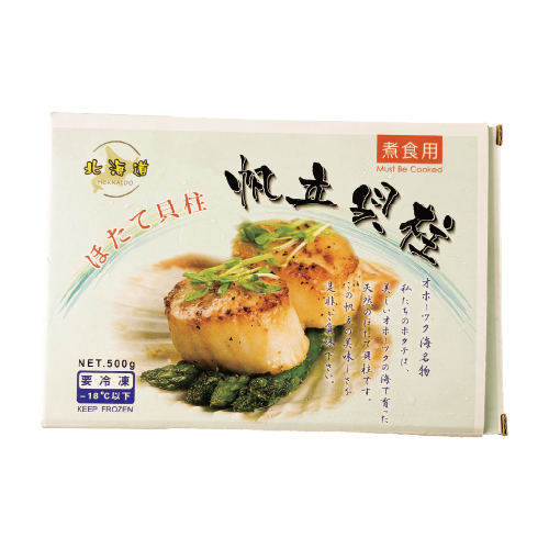 日本北海道帶子 L (煮食用) 500g