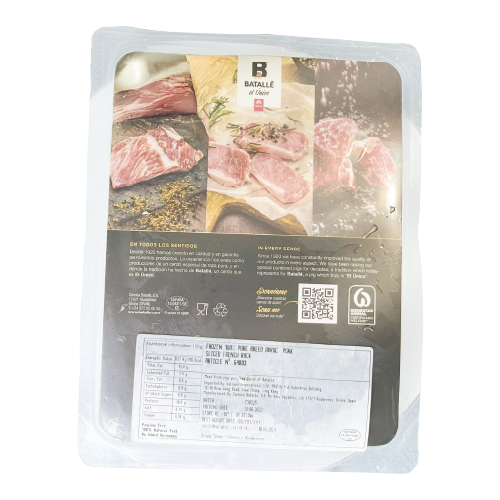 BATALLE - 西班牙100%純種杜洛克黑豚 法式豬鞍 2塊