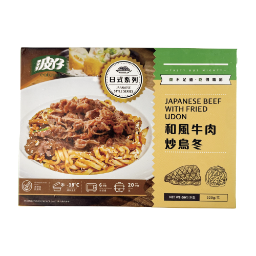 波仔 - 和風牛肉炒烏冬 320g