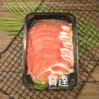 美國穀飼豬 梅肉火鍋片 150g (急凍)