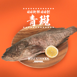 青斑 (已去除魚鱗及內臟)(急凍)《只限送貨》