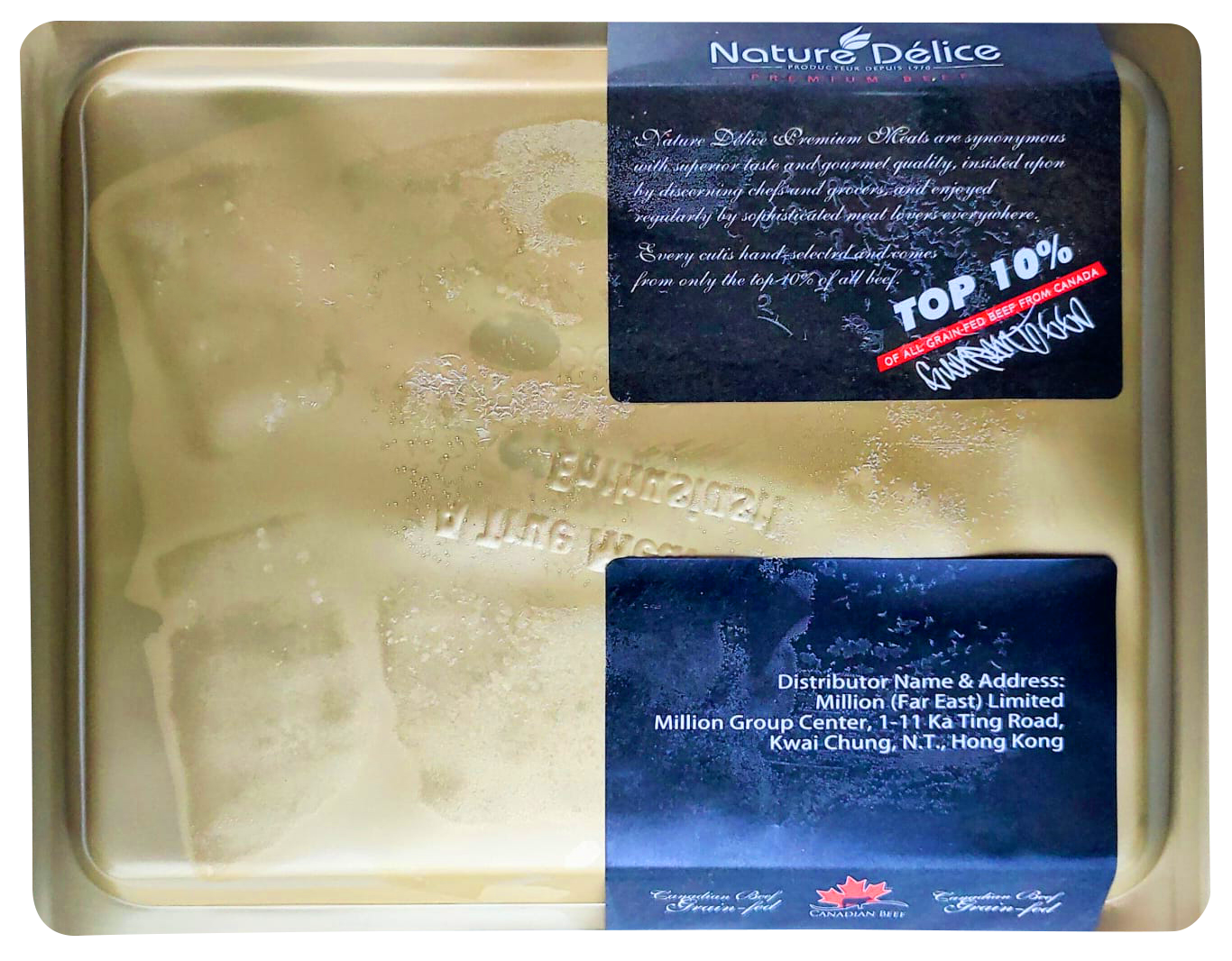 Nature Delice - 加拿大穀飼頂級AAA牛仔骨 300g (急凍)