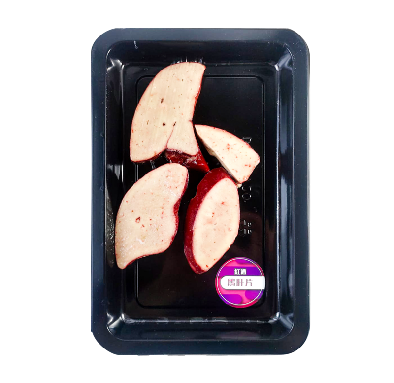 BOATAT - Red Wine Flavoured Foie Gras Slices (Frozen prepared Food)100g